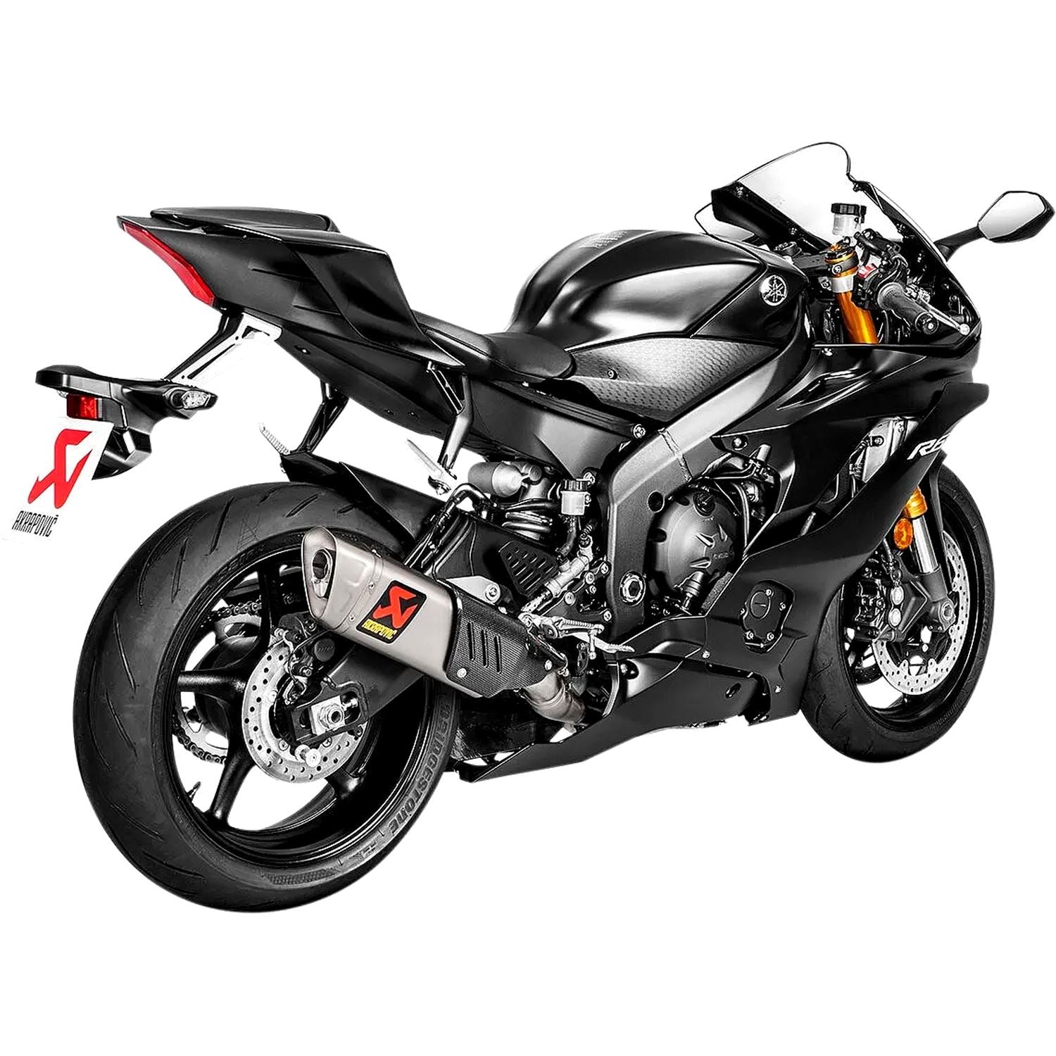 Akrapovic Titanium Racing Line Full Exhaust System For Yamaha YZF-R6 600 R6 RACE 2021-2026